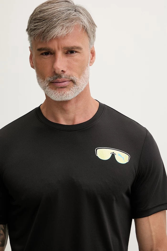 Puma erkek antrenman tişörtü Run Nitro Graphic