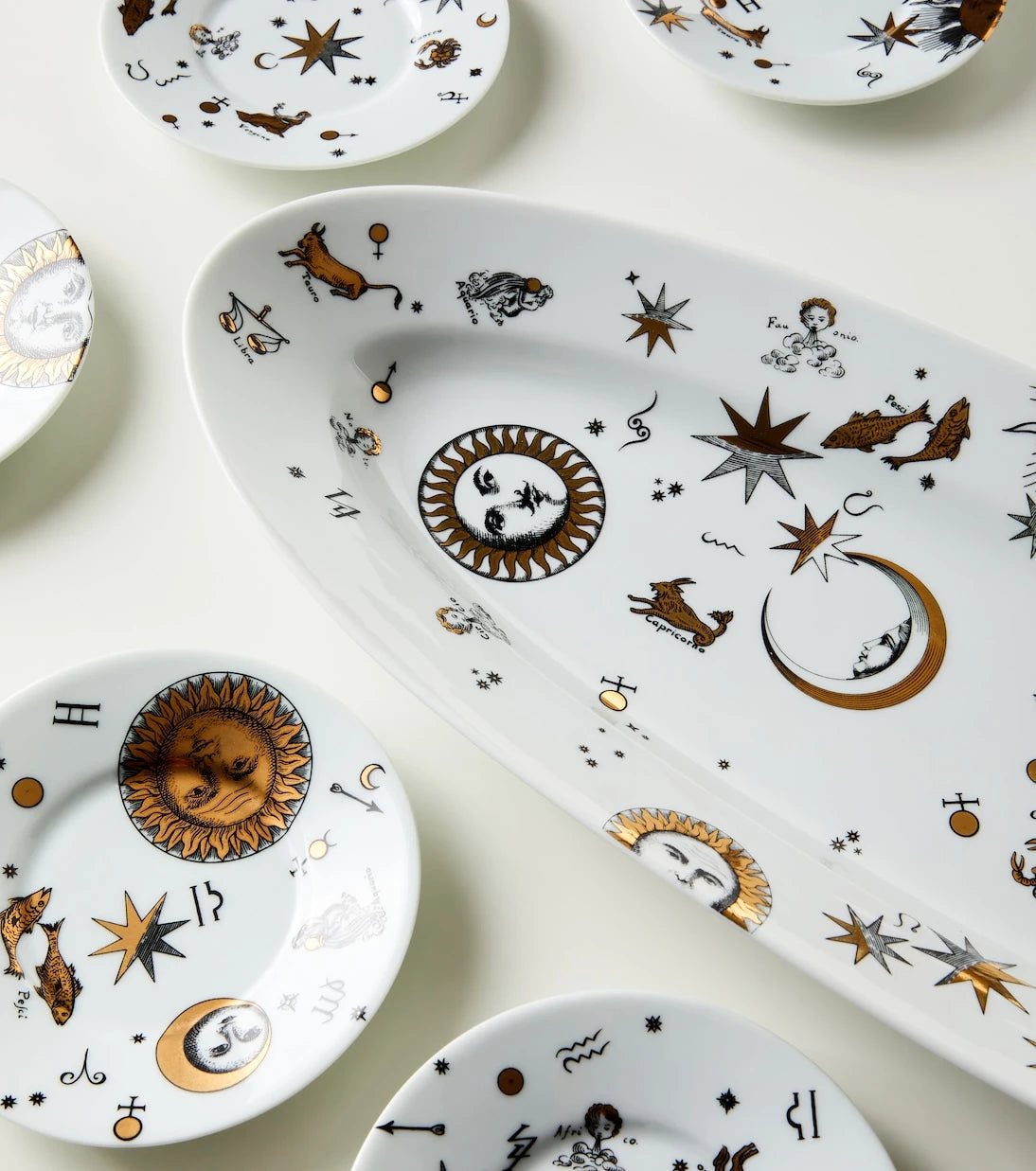 Fornasetti - Astronomici porcelain platter