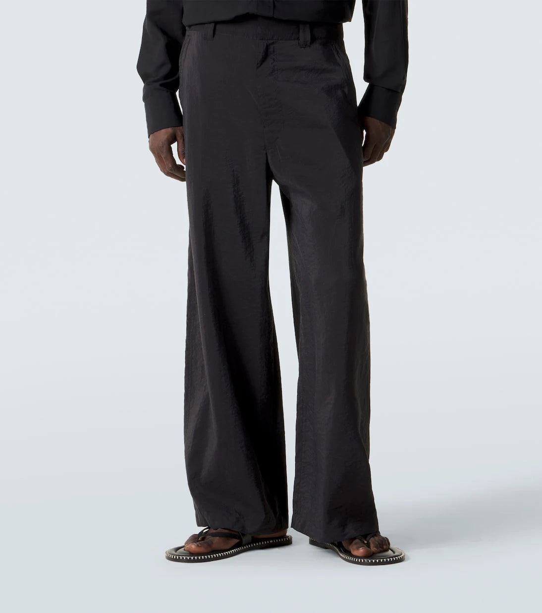 Lemaire - Silk-blend straight pants
