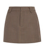 PAIGE Houndstooth Bobbi Mini Skirt