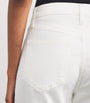 Ivory Arellia High-Rise Barre-Leg Jeans