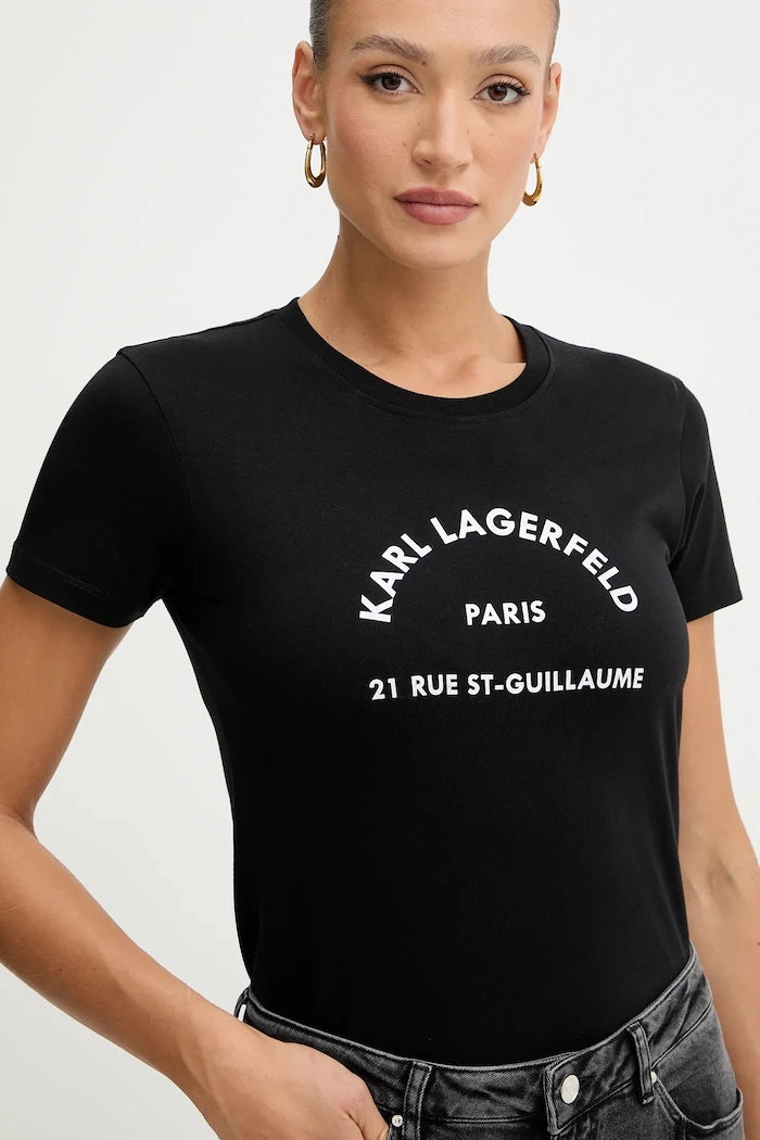 Karl Lagerfeld Pamuklu Tişört