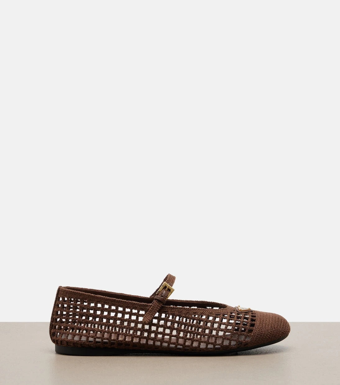 Prada - Tığ işi Mary Jane babetler