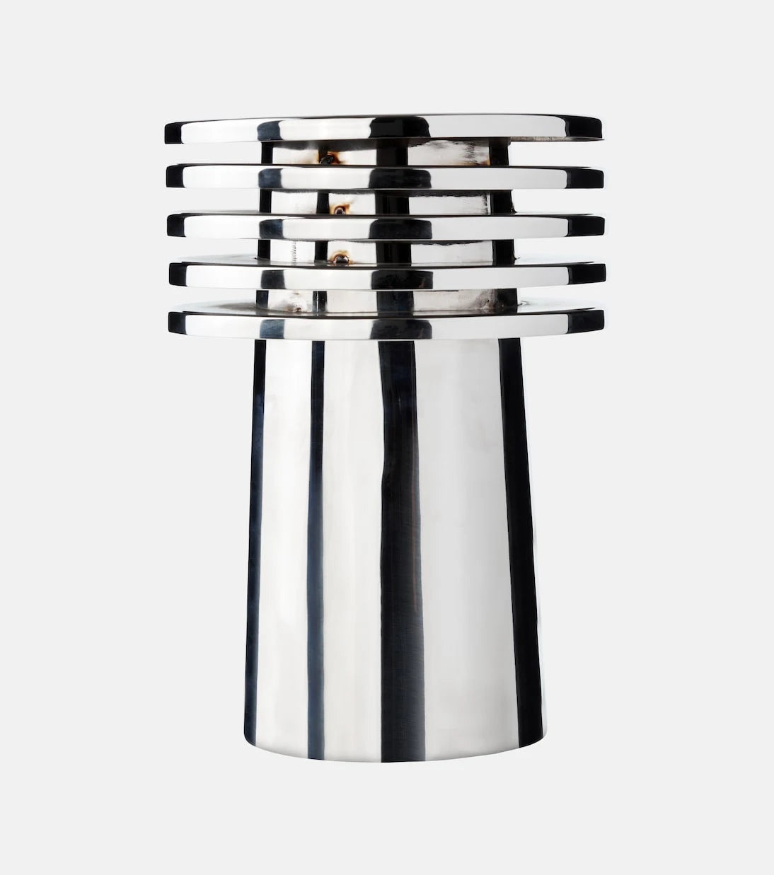 Louise Roe - Fountain 03 stainless steel vase