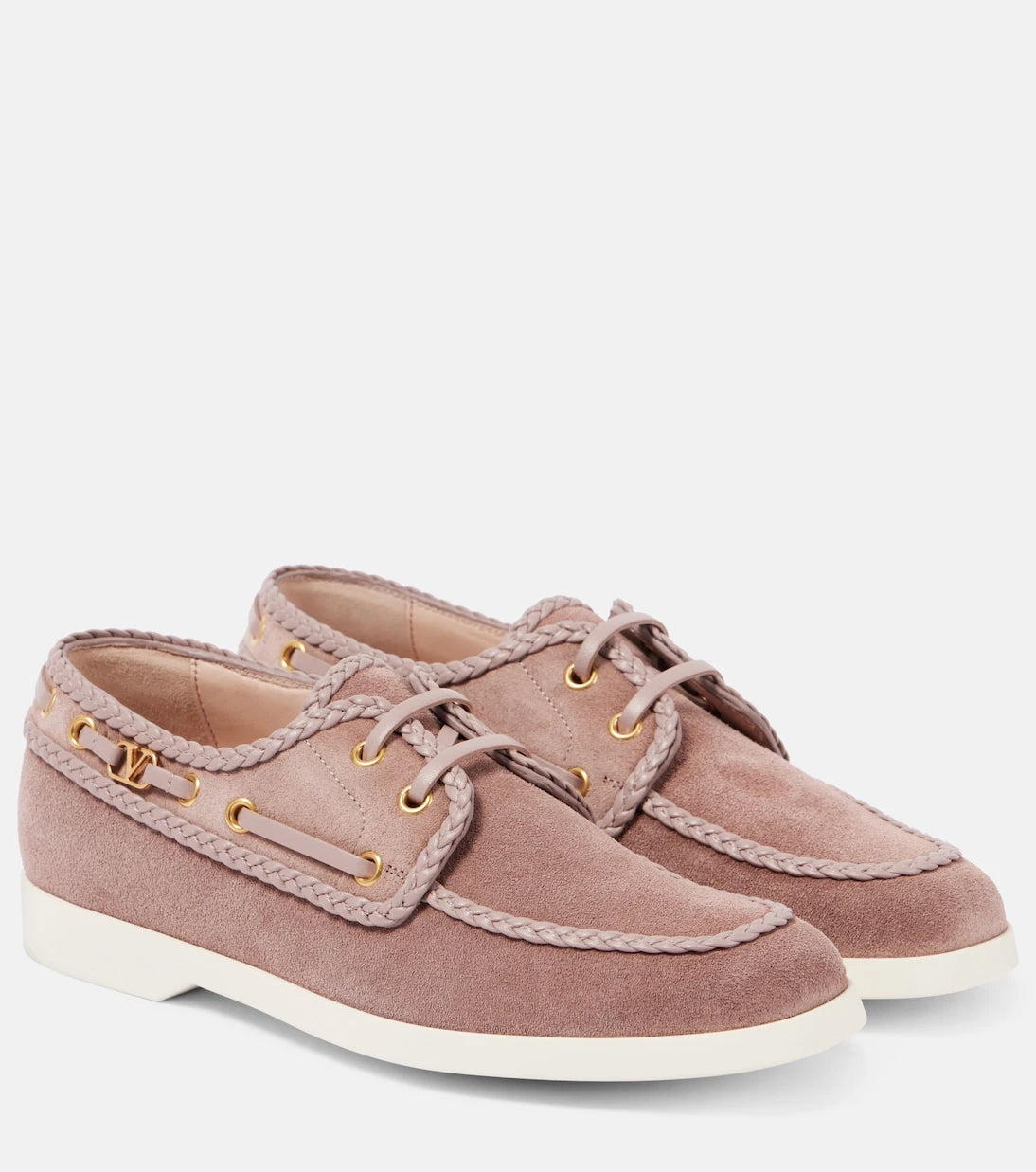 Valentino Garavani - Palm Avenue suede boat shoes