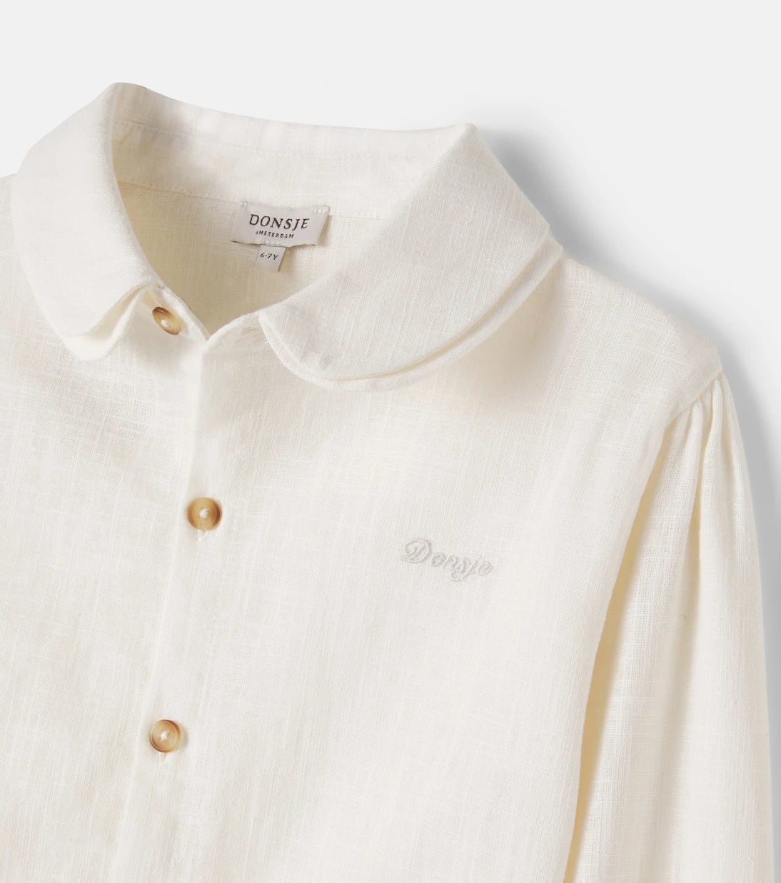 Donsje - Anoeche linen and cotton blouse