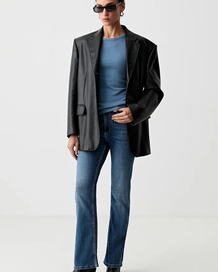AllSaints kadın bootcut kot pantolon