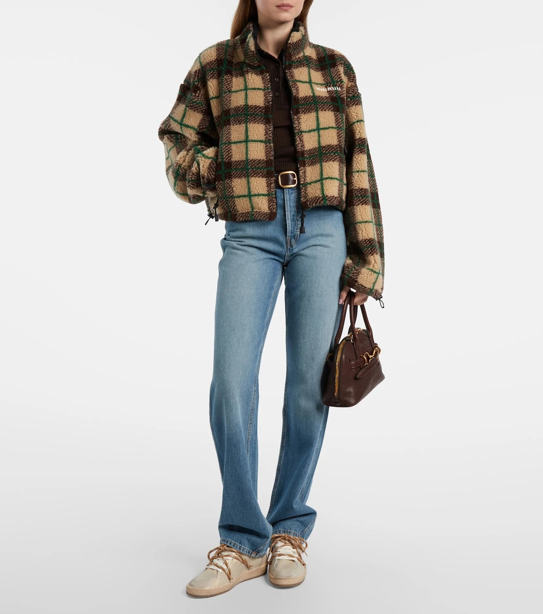Golden Goose - Ball Star shearling-lined suede sneakers
