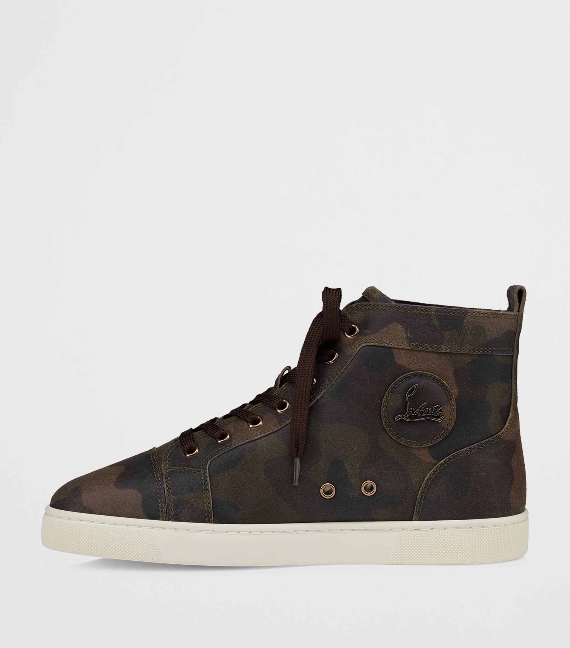 Louis Camouflage High-Top Sneakers
