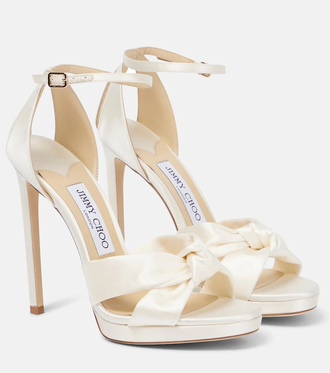 Jimmy Choo - Rosie 120 satin sandals