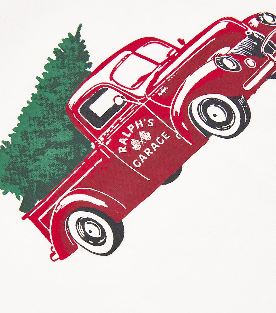 Ralph Lauren Kids Cotton Truck-Print T-Shirt (6-14 Years)