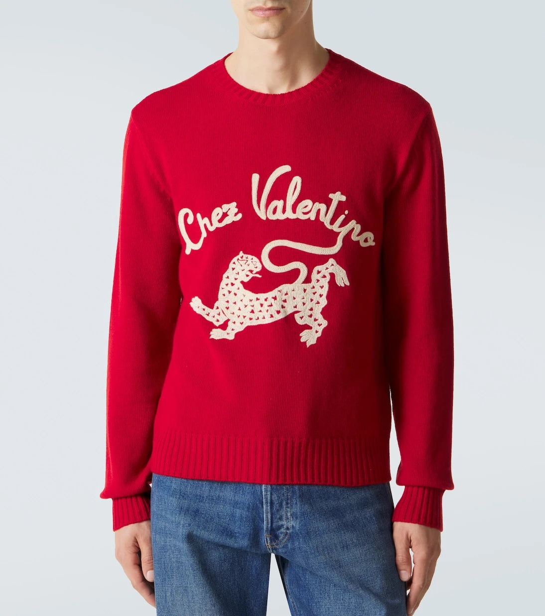 Valentino - Chez Valentino virgin wool sweater