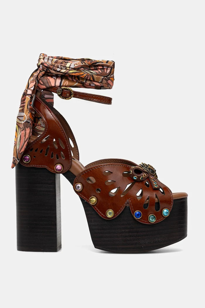 Kurt Geiger London кожени сандали Butterfly Platform Sdl