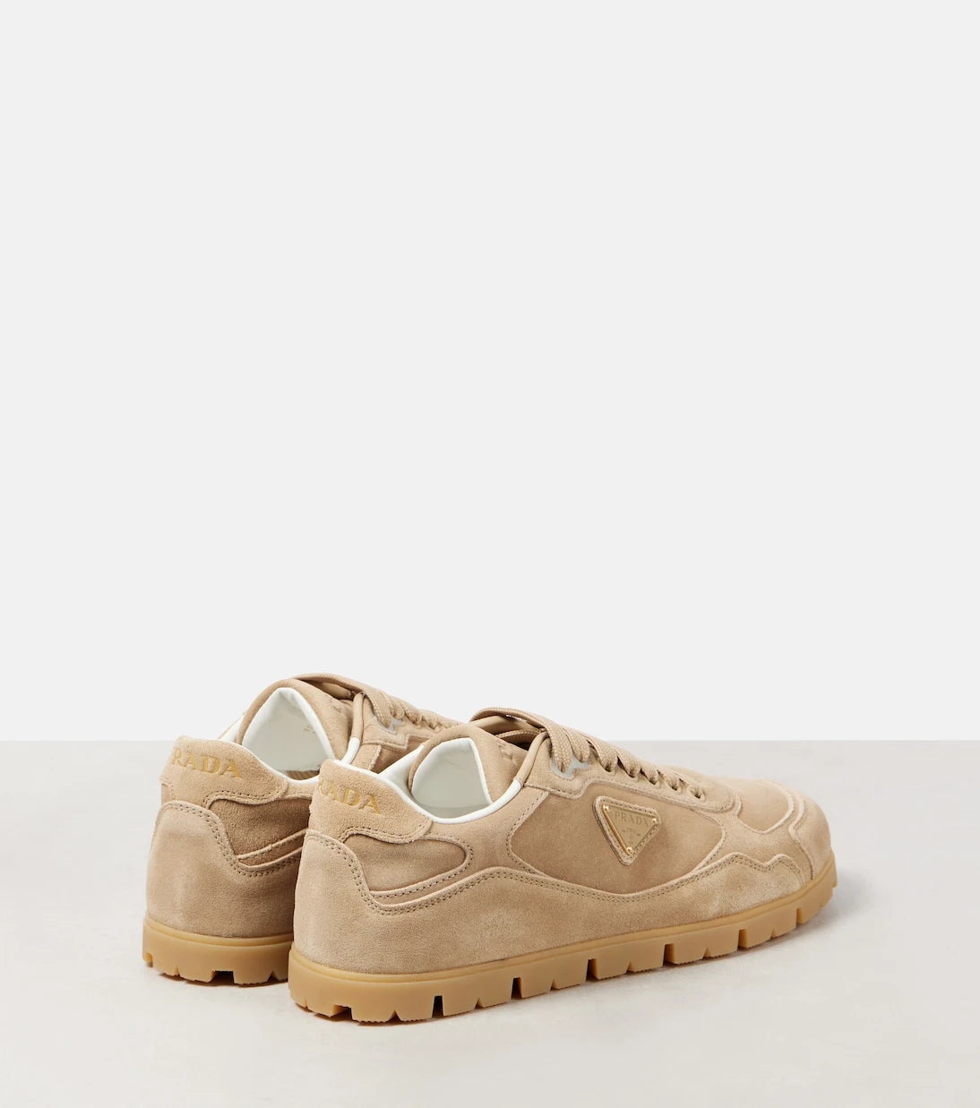 Prada - Trail suede sneakers