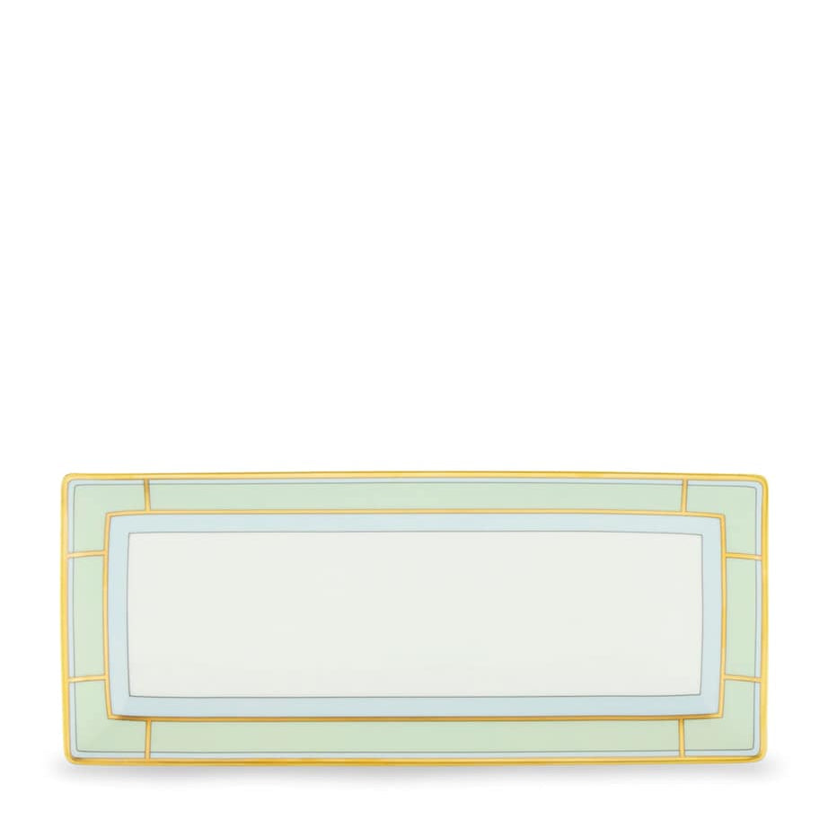 GINORI 1735 Porcelain Colonna Diva Rectangular Change Tray (28cm)