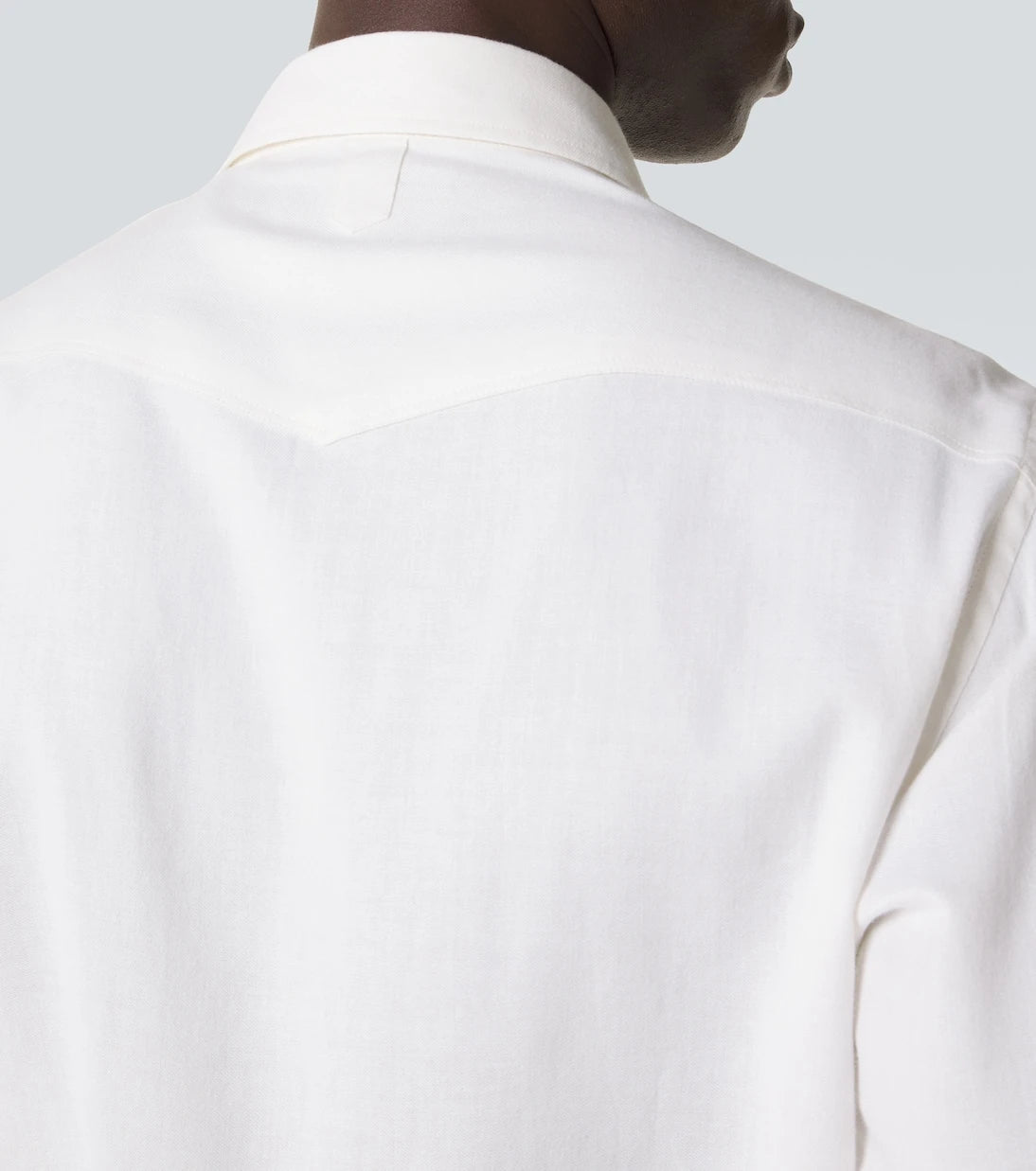 Canali - قميص من القطن والكشمير