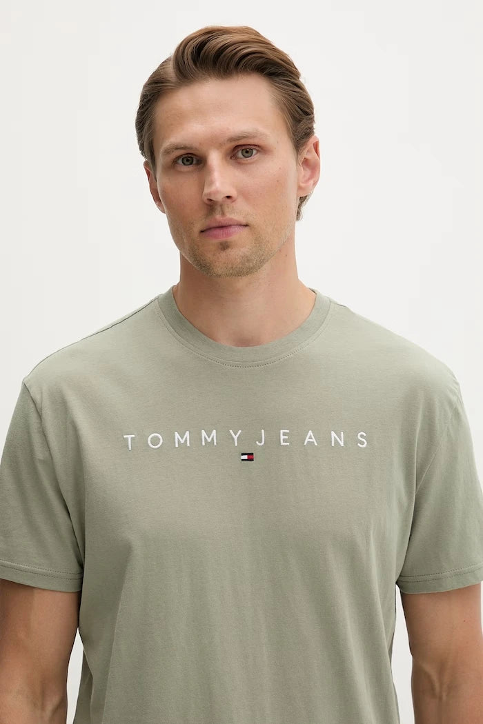 Tommy Jeans Erkek Pamuk Tişört