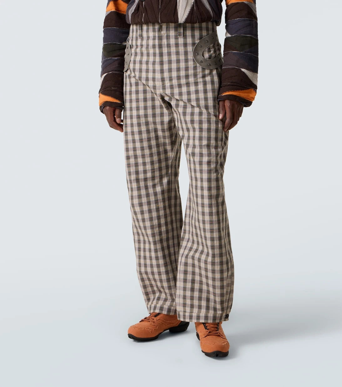 Kiko Kostadinov - Fitz cotton-blend wide-leg pants