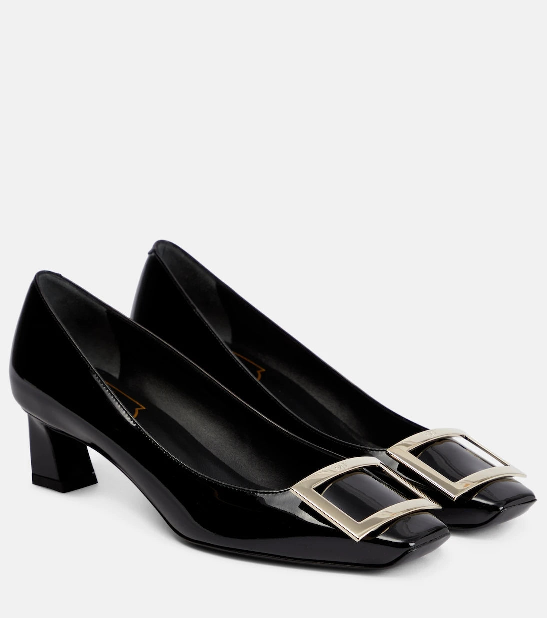 Roger Vivier - Trompette 45 patent leather pumps