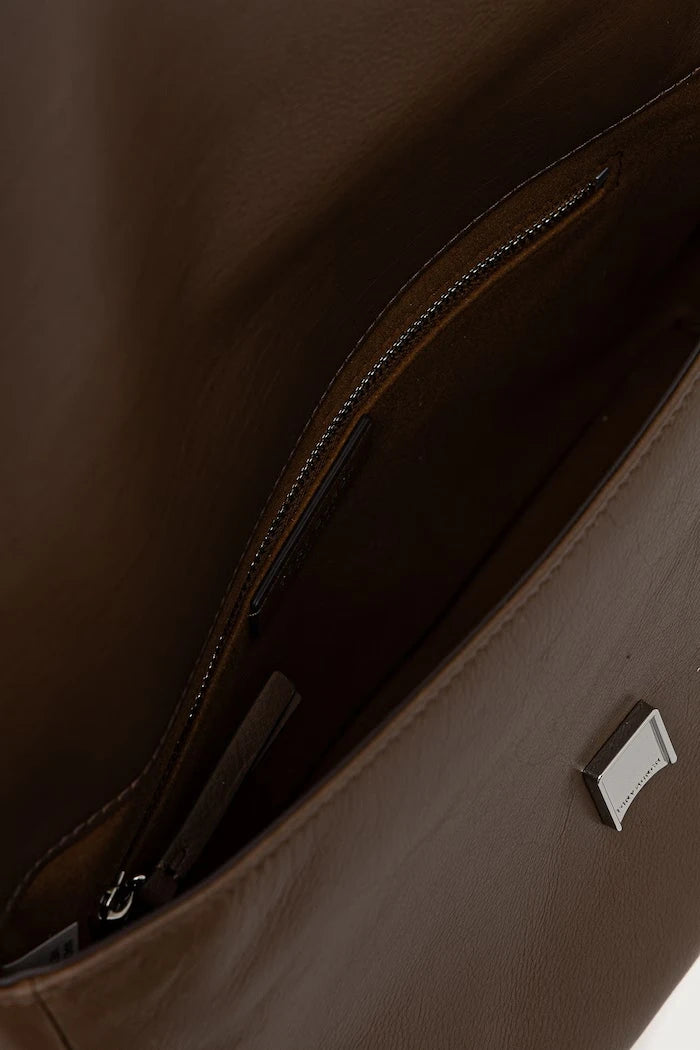 Tory Burch Charlie kadın deri crossbody çanta