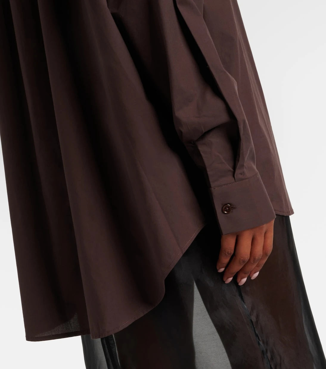 The Frankie Shop - Ornella oversized cotton shirt
