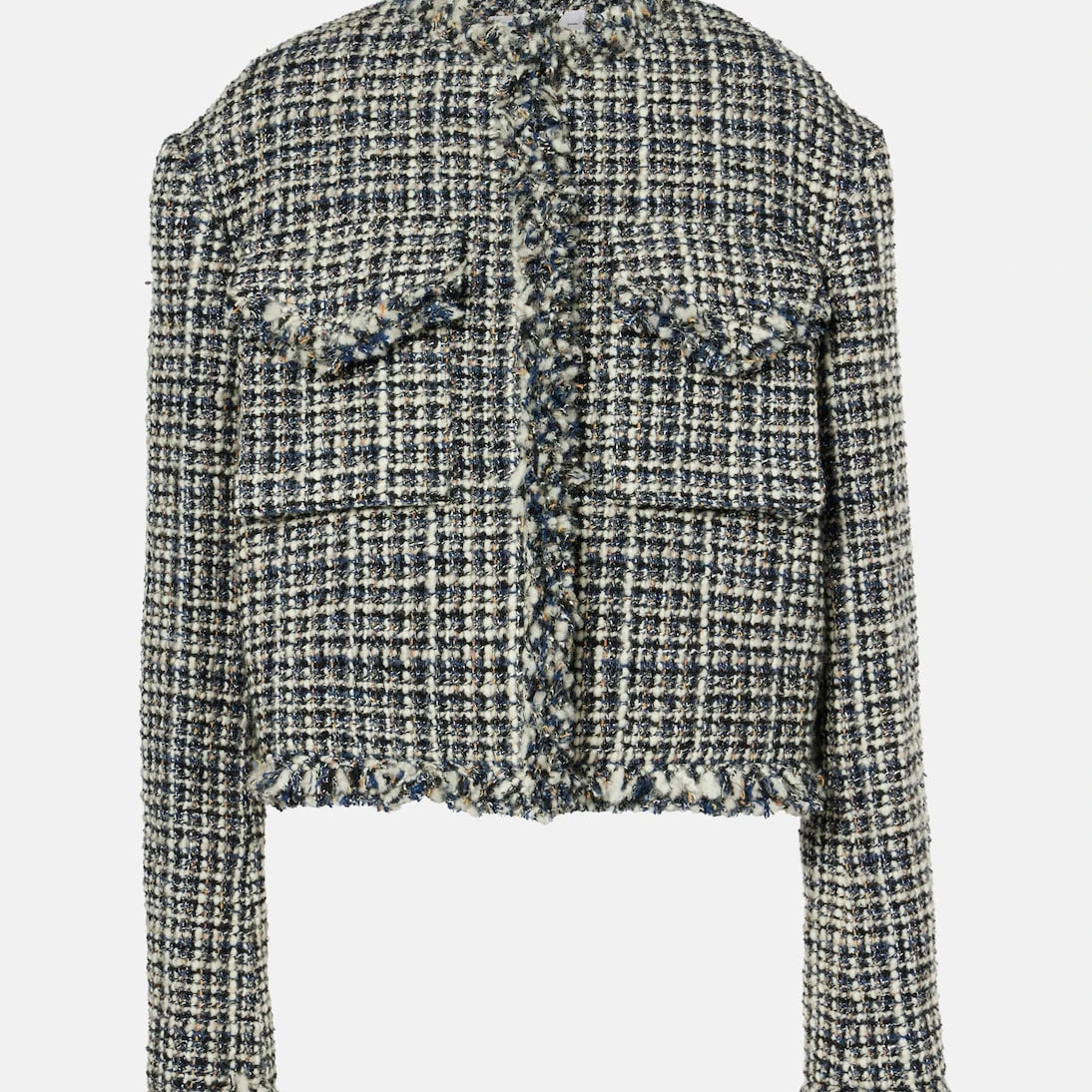 Sacai - Wool-blend tweed jacket