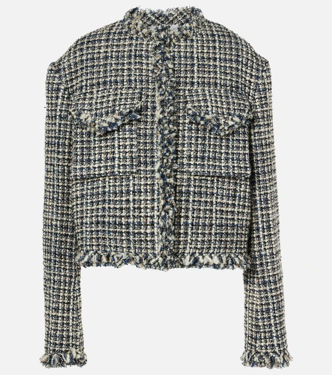 Sacai - Wool-blend tweed jacket