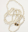 Valentino Garavani Ovalette VLogo Pearl Necklace