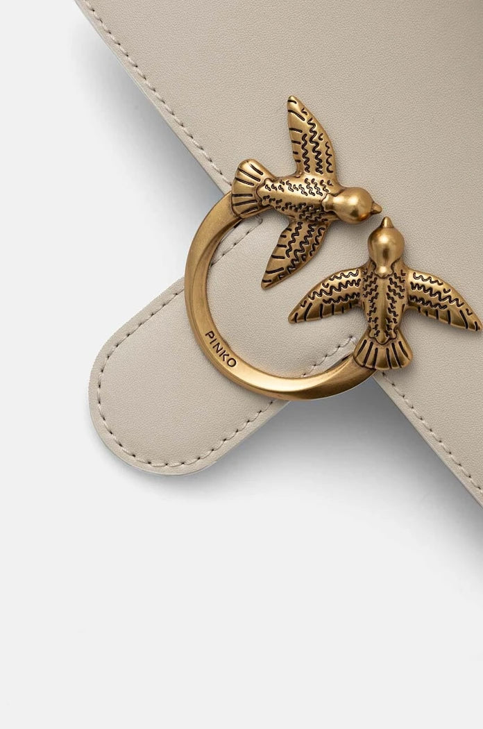 Pinko kadın deri crossbody çanta