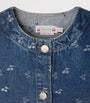 Blue Denim Cherry Print Jette Dress (4-8 Years)