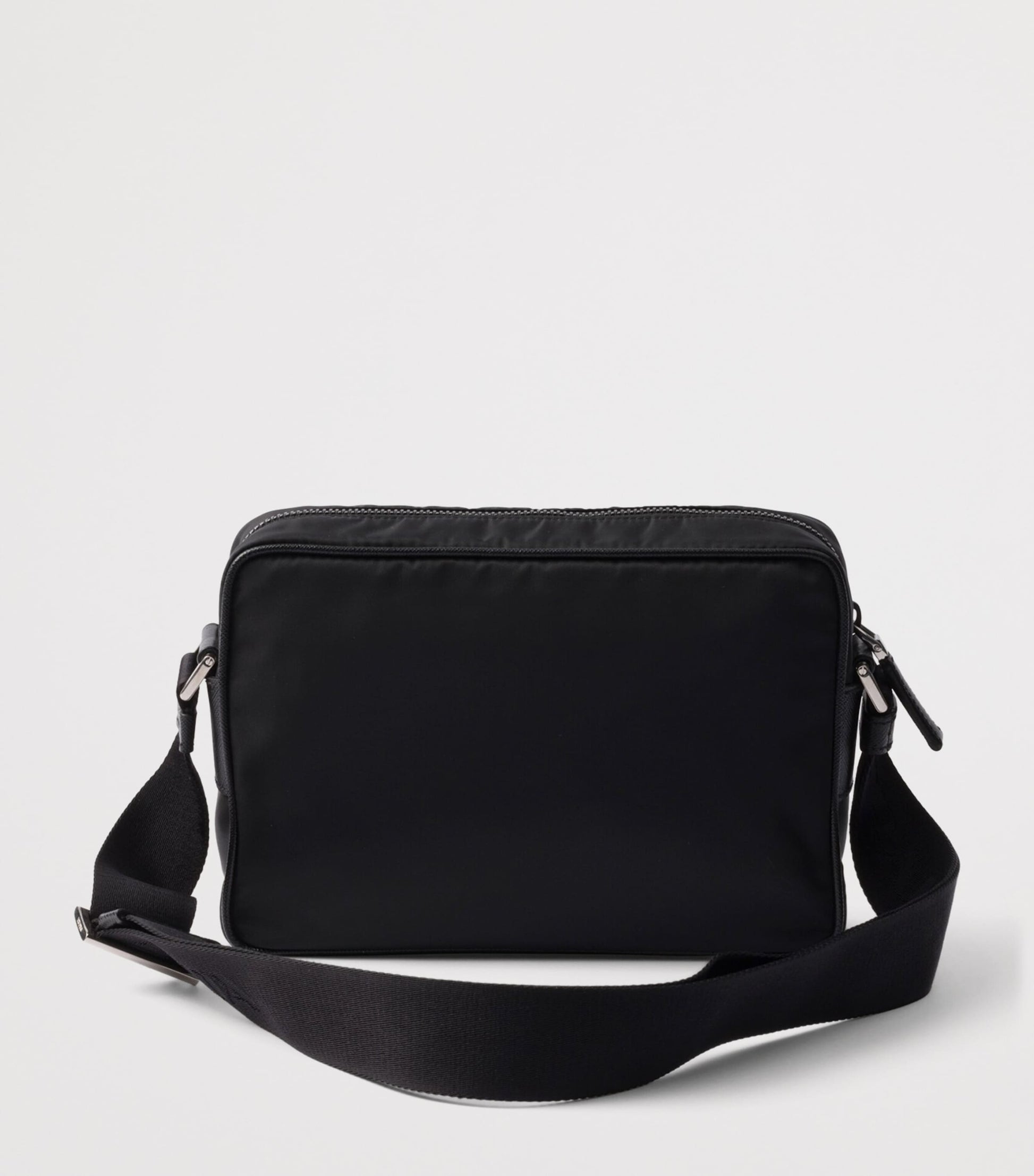 Prada Re-Nylon Saffiano Leather-Trim Shoulder Bag