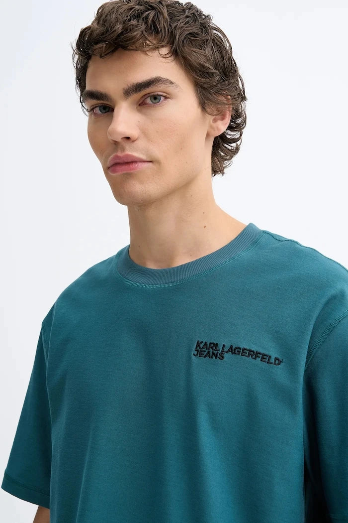 Памучна тениска Karl Lagerfeld Jeans