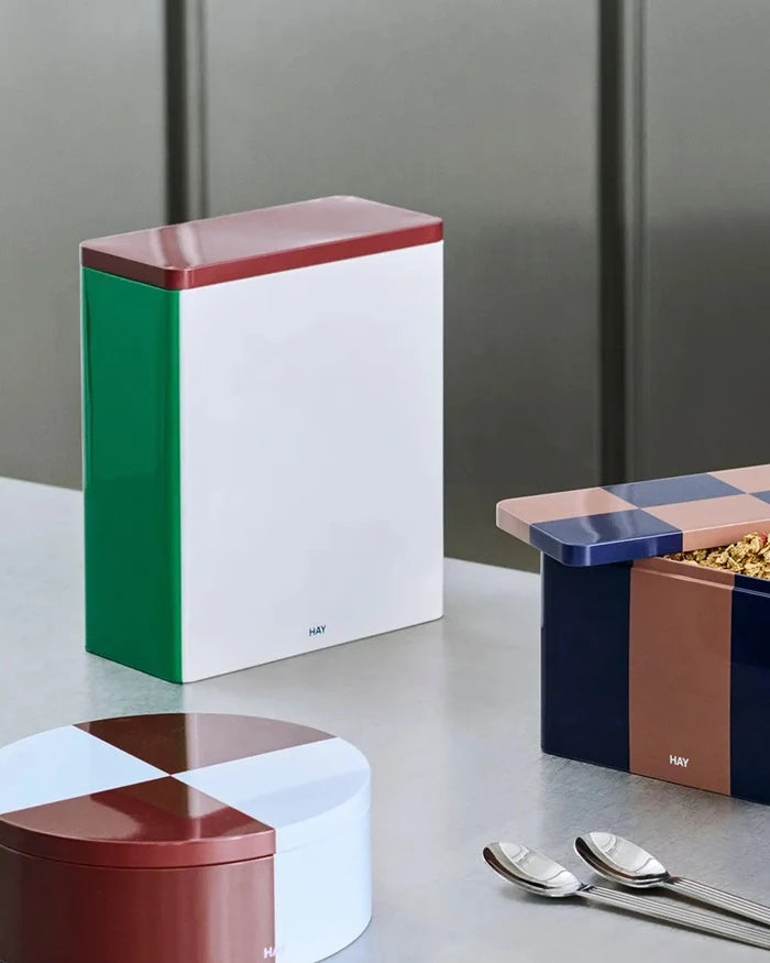 Kapaklı Kutu HAY Tin Container XL/20 x 10 x 24 cm