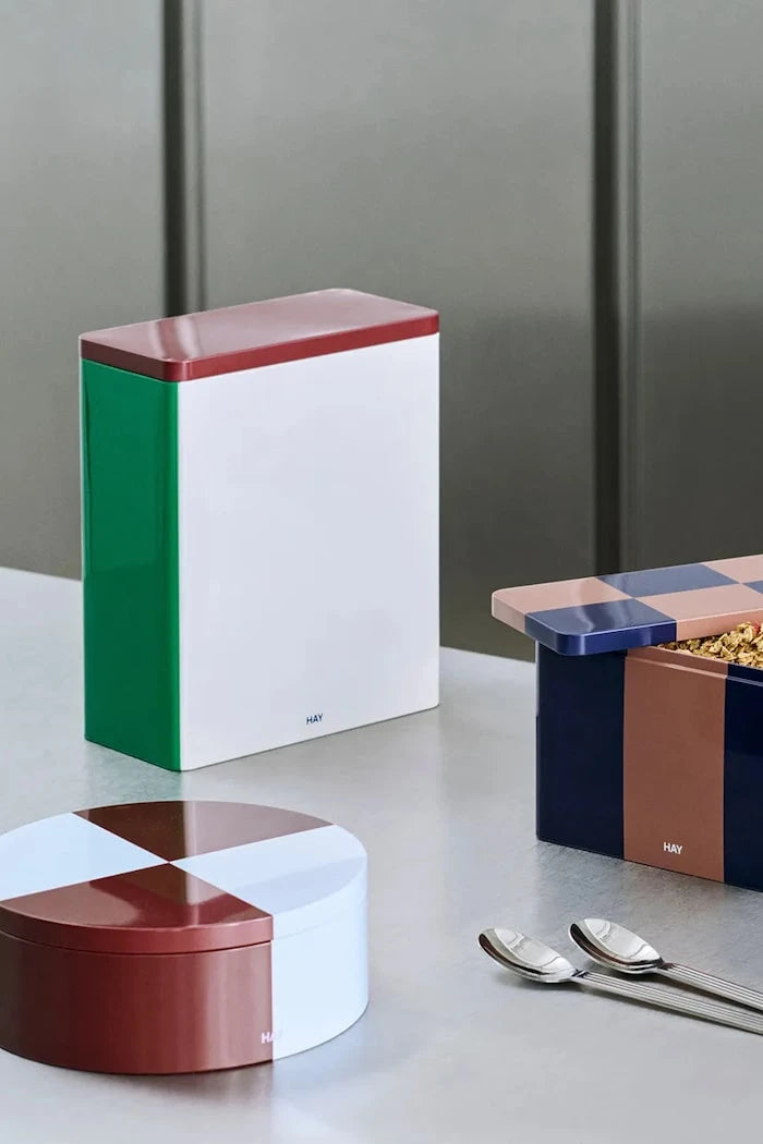 Кутия с капак HAY Tin Container XL/20 x 10 x 24 cm