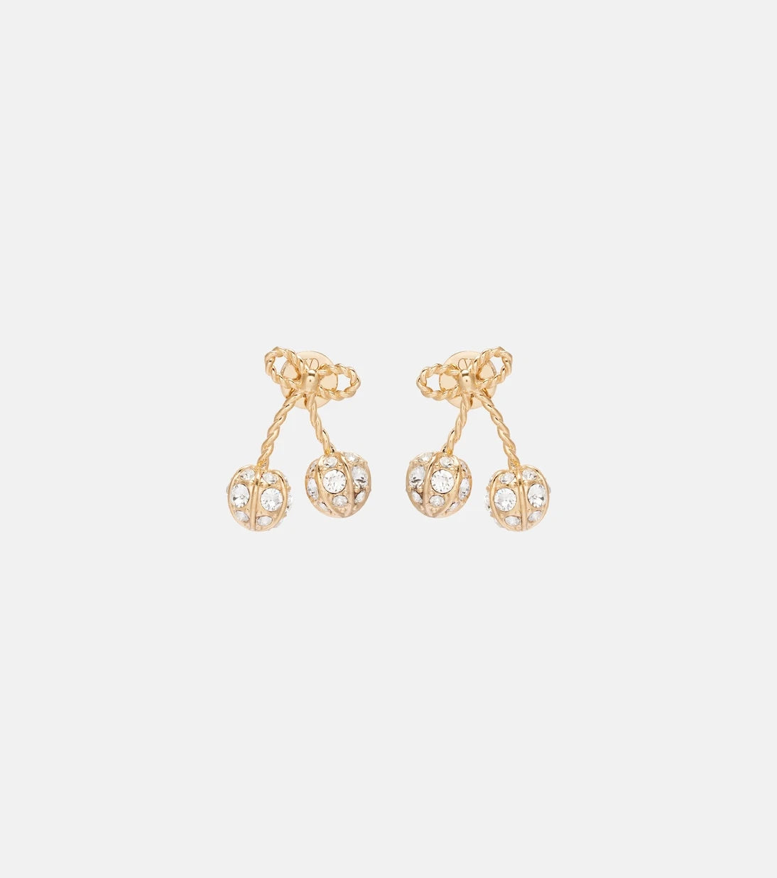 Valentino - Cherryfic Swarovski®-embellished earrings