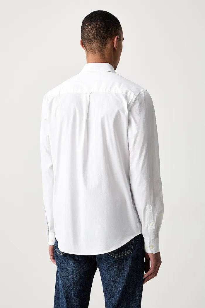 U.S. Polo Assn. Erkek Pamuk Gömlek STRETCH COTTON POPLIN