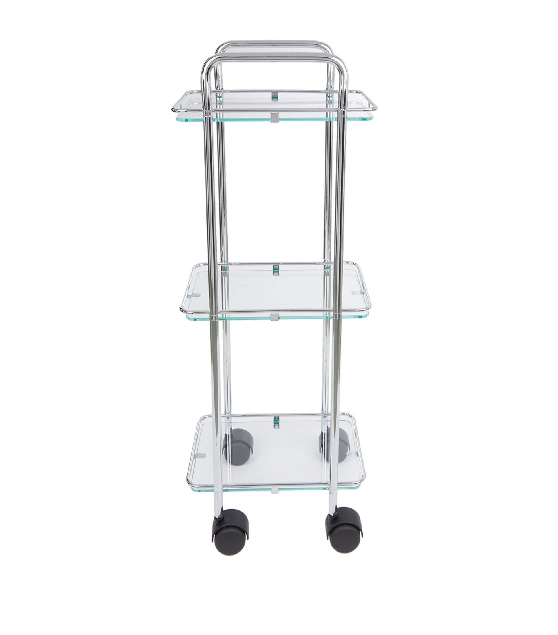 Square Chrome Trolley