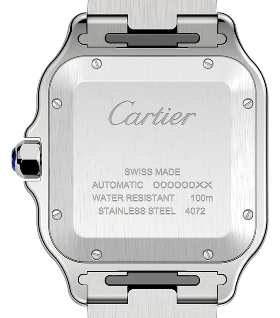 Steel ADLC Santos de Cartier Watch 39.8mm