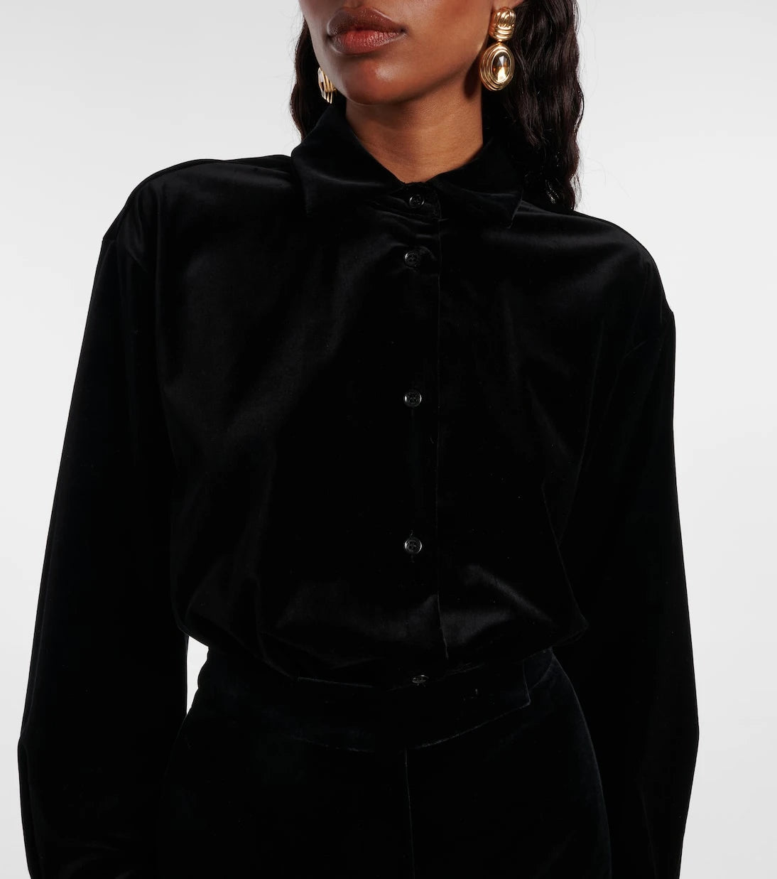 Max Mara - Pamuklu kadife body