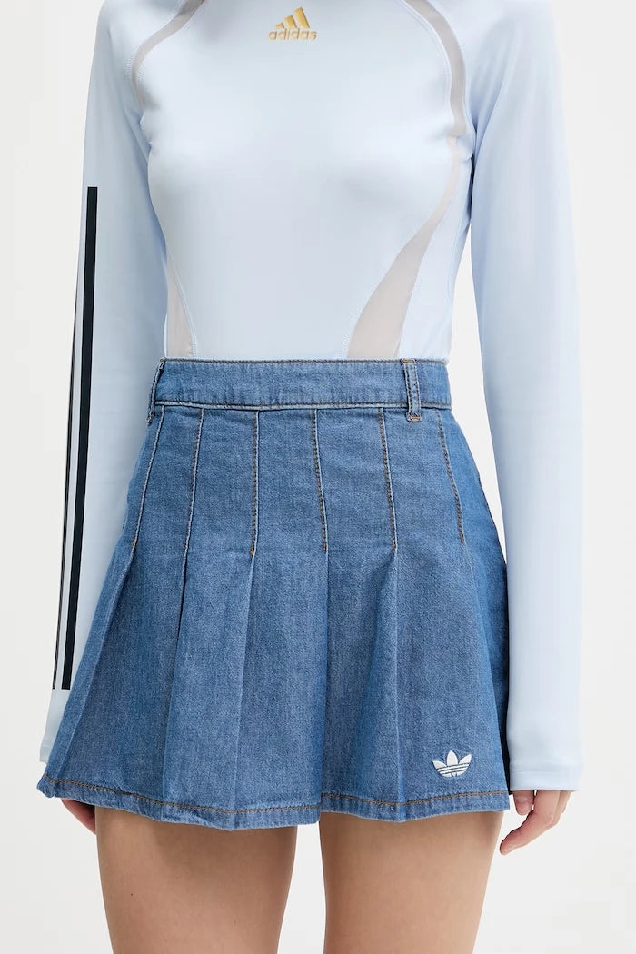 adidas Originals denim pileli etek
