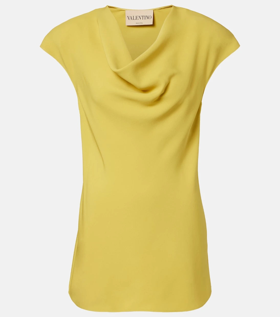 Valentino - Cady Couture draped top