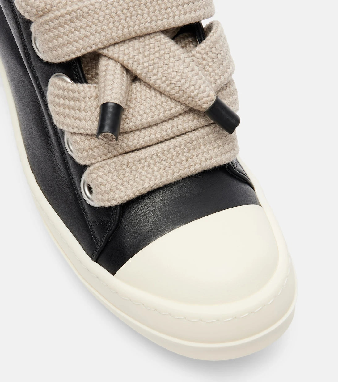Rick Owens - Jumbolace leather sneakers