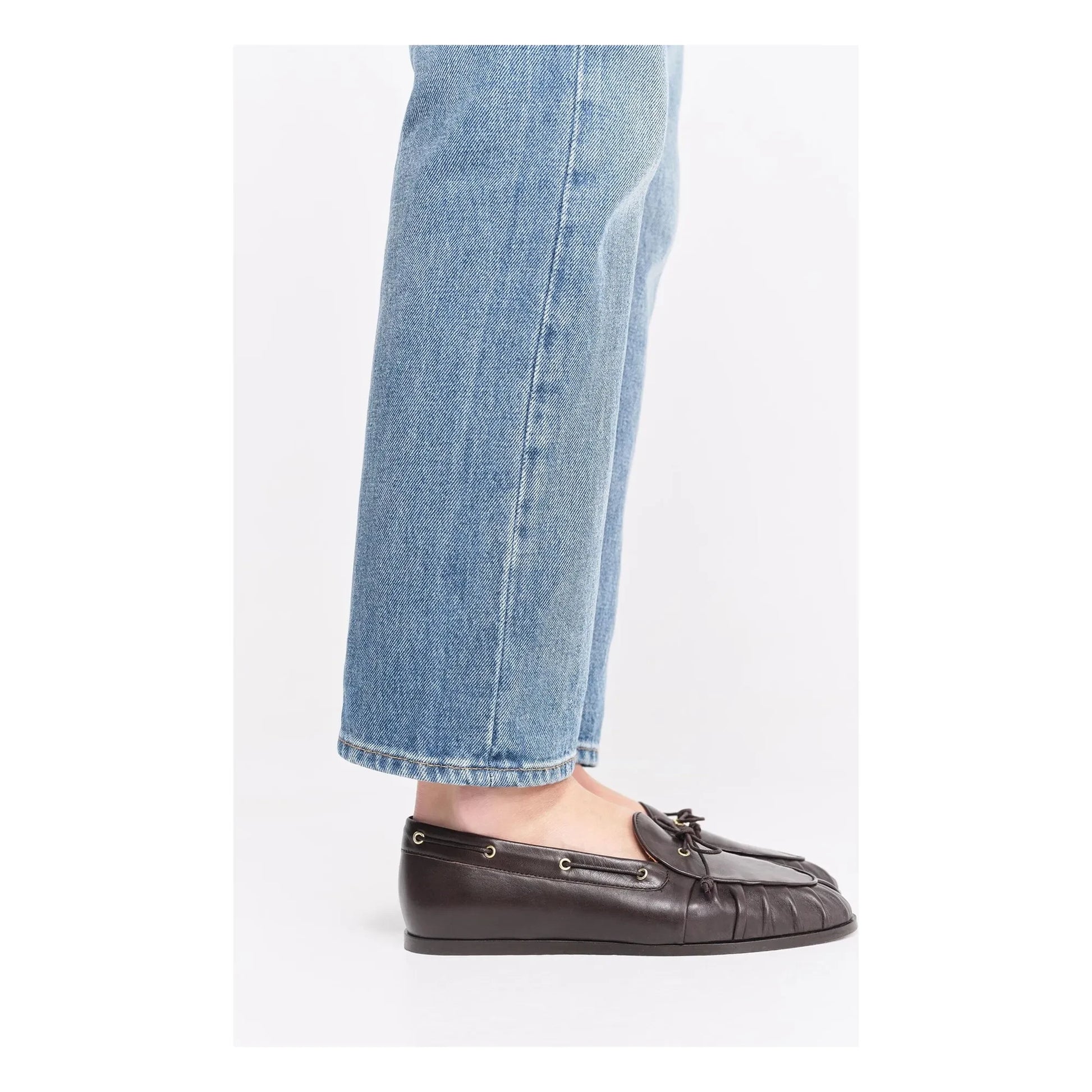 Socque Paris - Slippers Como Leather | Chocolate