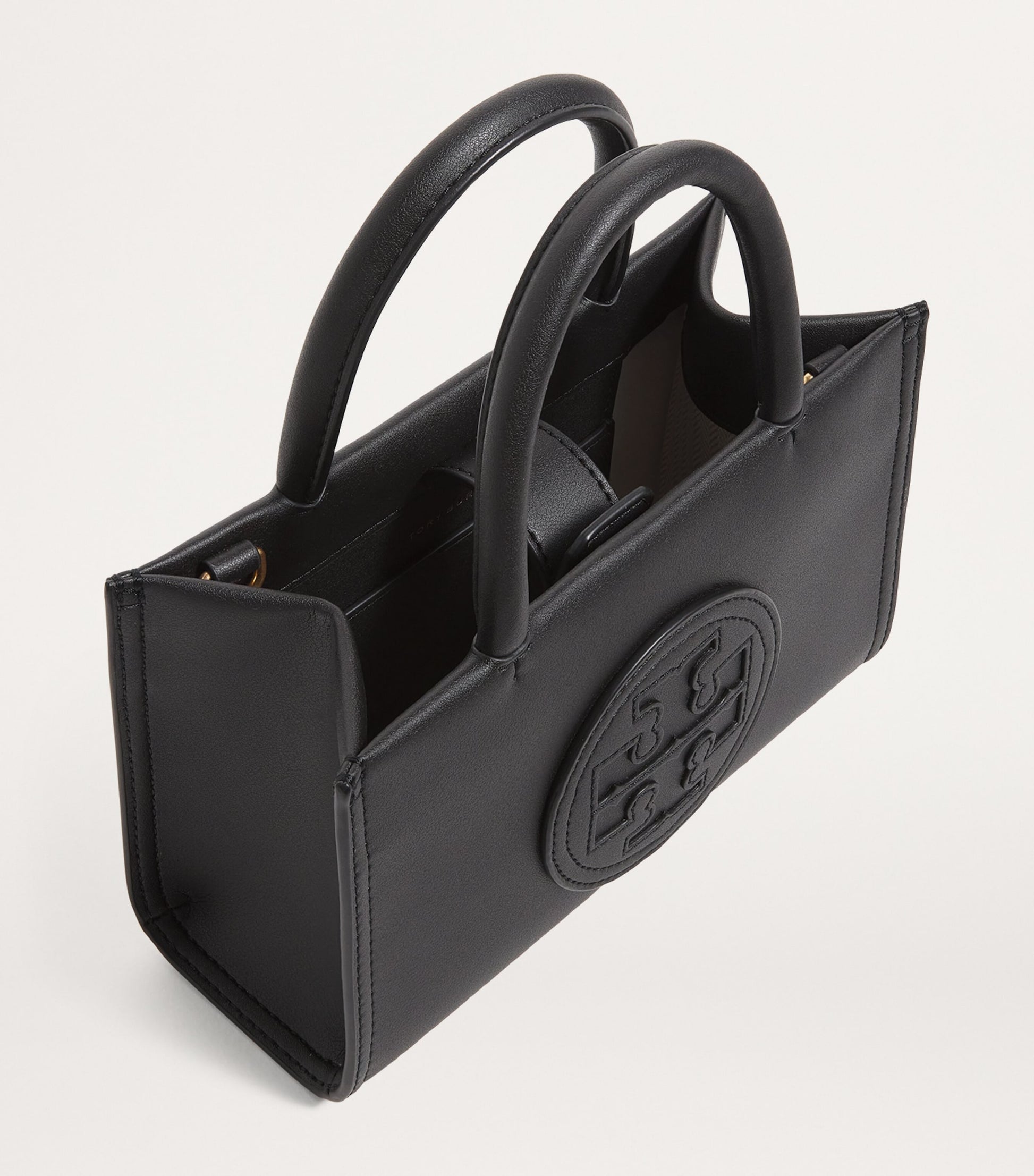 Tory Burch Black Mini Ella Tote Bag