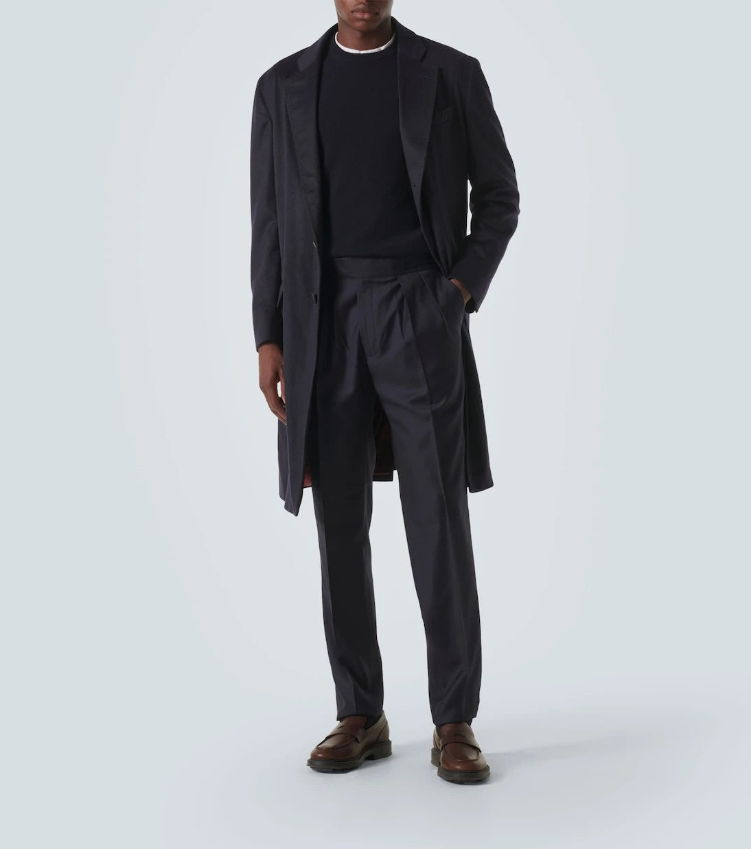 Rubinacci - Manny virgin wool straight pants