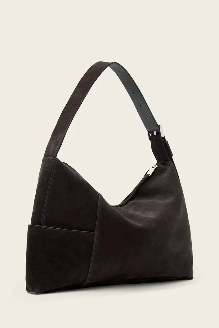 Велурена чанта AllSaints ALBA
