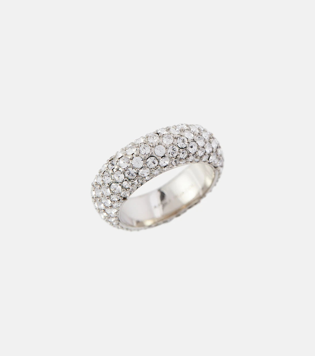 Amina Muaddi - Cameron crystal-embellished ring