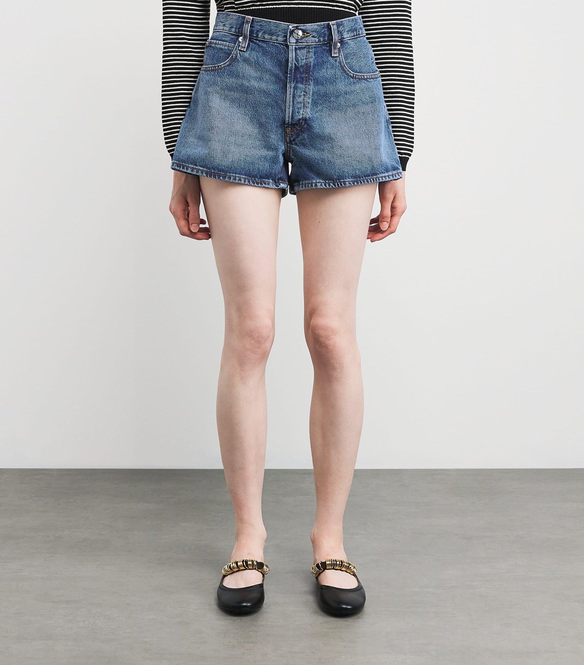Blue Denim The Hang Shorts