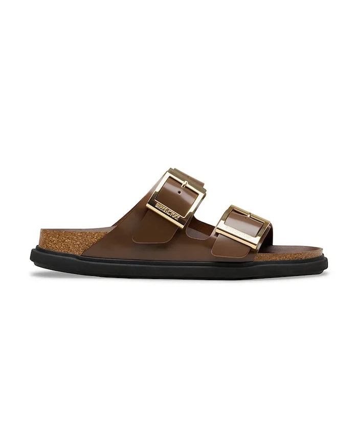 Birkenstock Kadın Deri Terlik Arizona Droplet Buckle