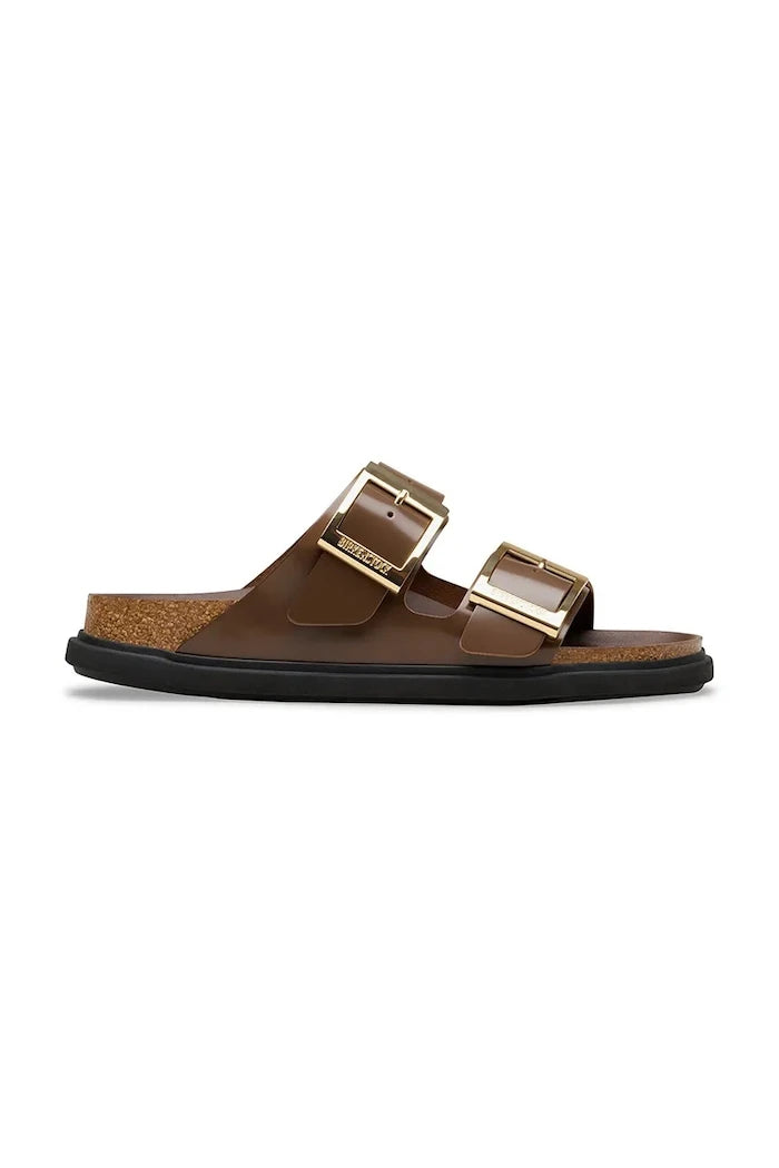 Birkenstock Kadın Deri Terlik Arizona Droplet Buckle